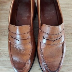 Allen Edmonds Ascher Penny Loafers Size 9 worn in Brown/Tan
